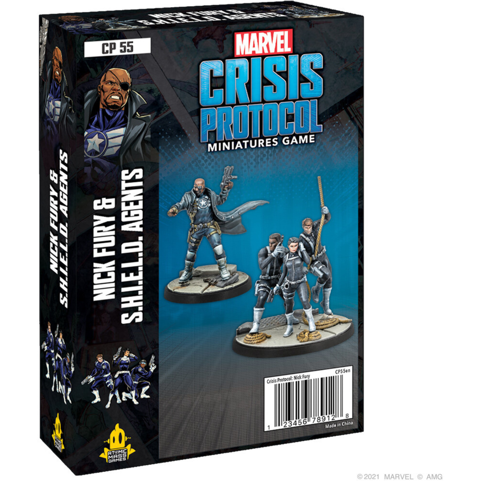 Atomic Mass Games Marvel: Crisis Protocol - Nick Fury & SHIELD Agents