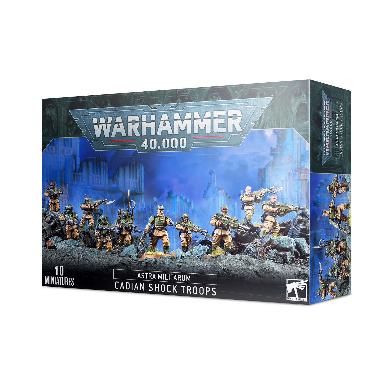 Games Workshop Warhammer 40K: Astra Militarum - Cadian Shock Troops