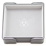 Die Hard Dice Die Hard - Magnetic Square Folding Dice Tray - Gray