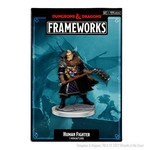 Wiz Kids Frameworks Unpainted Miniatures Kit: Human Fighter Male