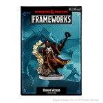 Wiz Kids Frameworks Unpainted Miniatures Kit: Human Wizard Male