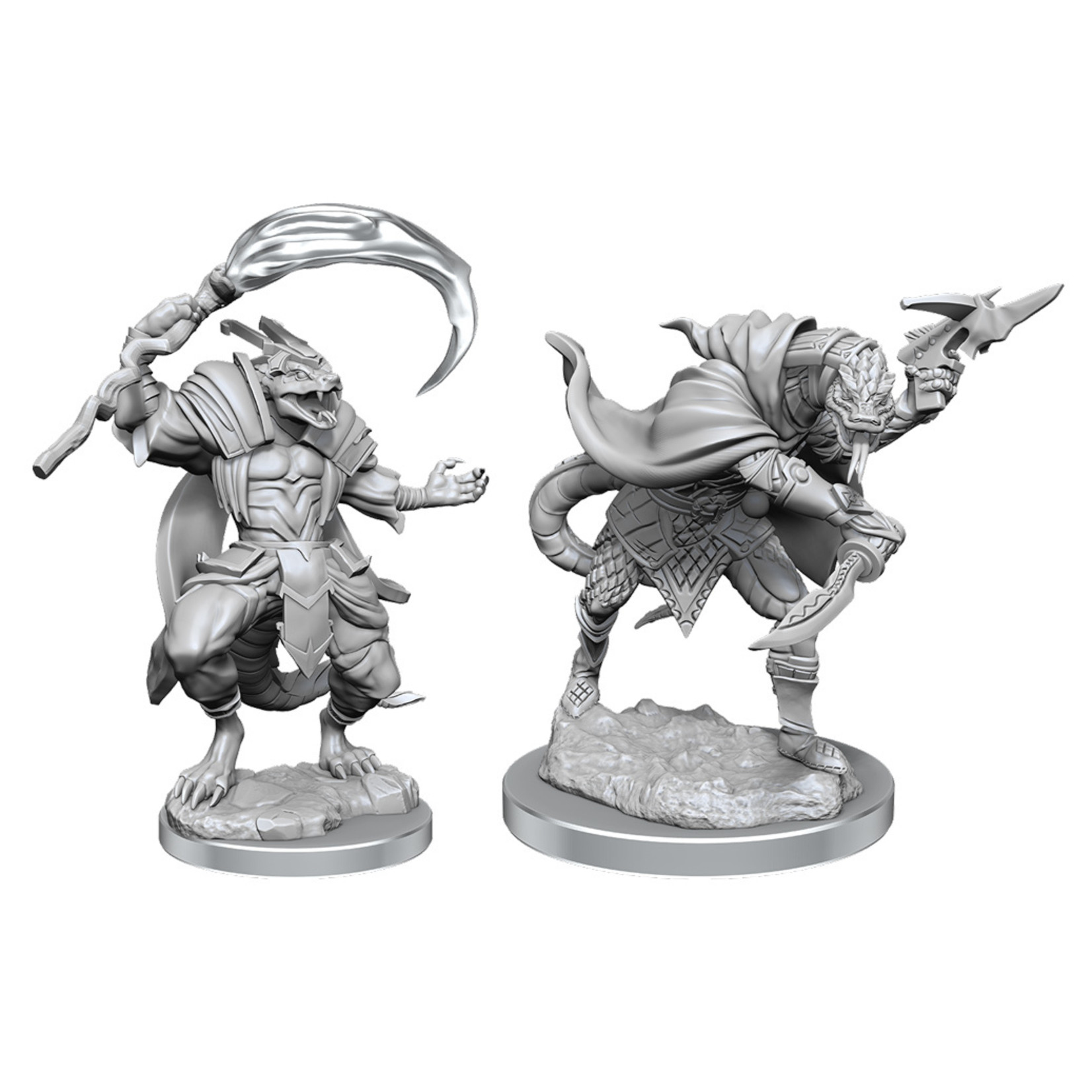 Wiz Kids Unpainted Miniatures: Serpentfolk - PF - W17