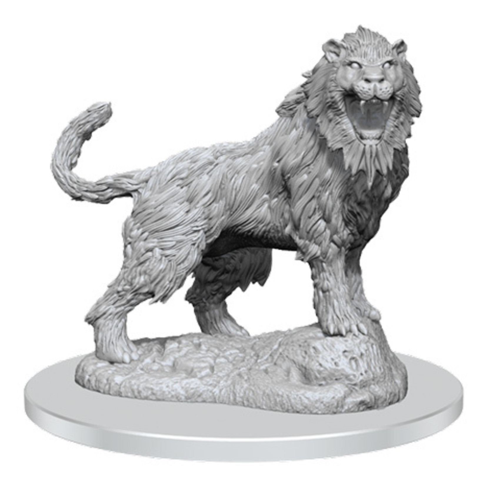 Wiz Kids Unpainted Miniatures: Crag Cat - D&D - W16