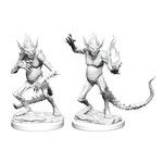 Wiz Kids Unpainted Miniatures: Barbed Devils - D&D - W16