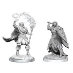 Wiz Kids Unpainted Miniatures: Elf Cleric Male - D&D - W16