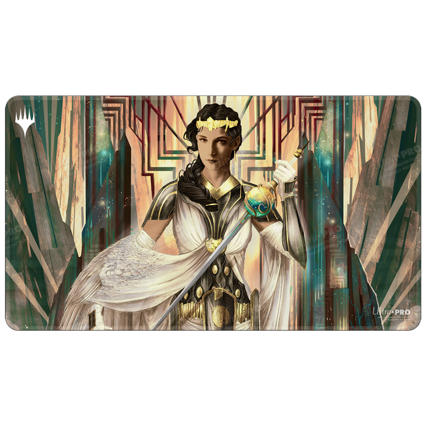 Ultra Pro UP Playmat: MTG Streets of New Capenna- Holofoil Elspeth Playmat