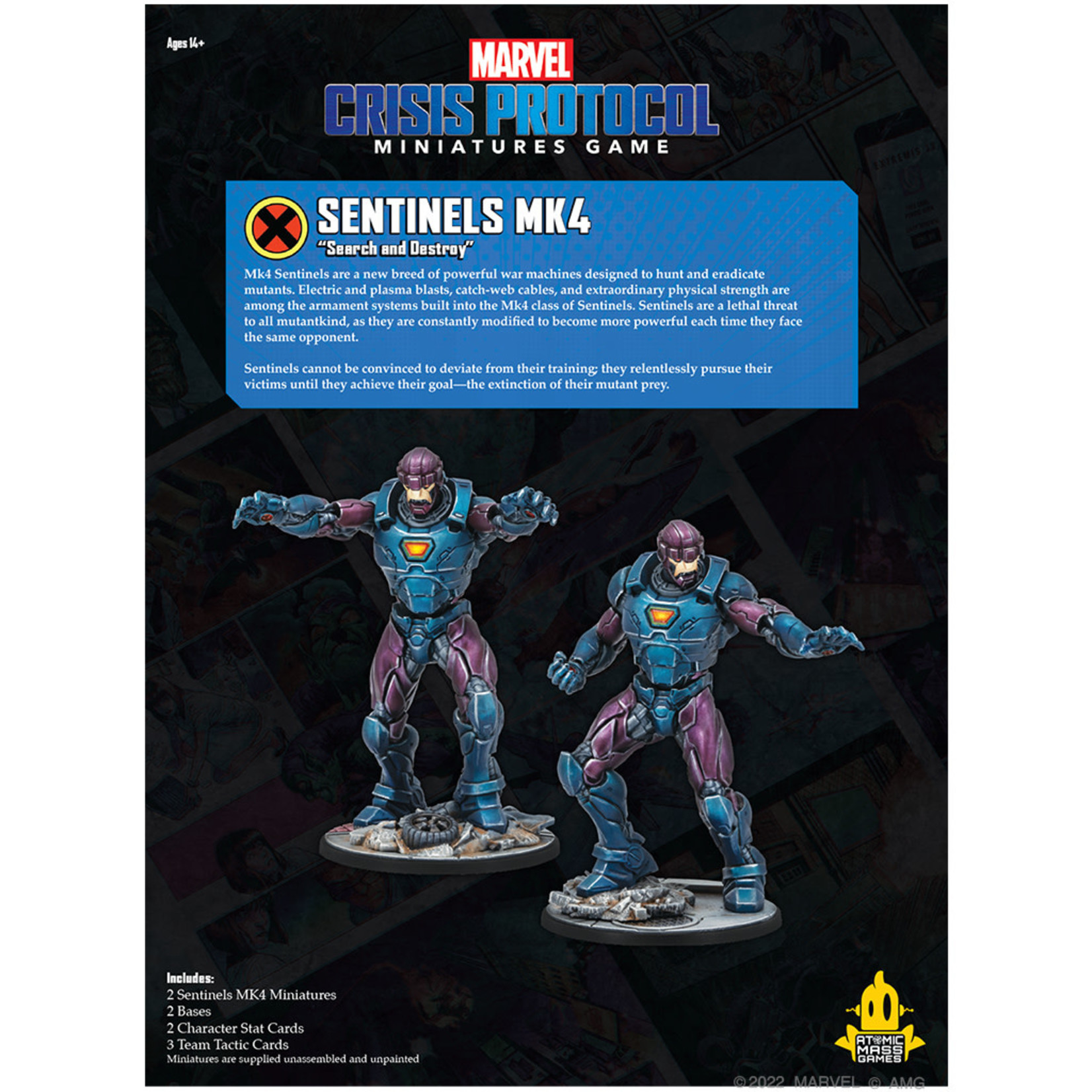 Atomic Mass Games Marvel: Crisis Protocol - Sentinels MK4