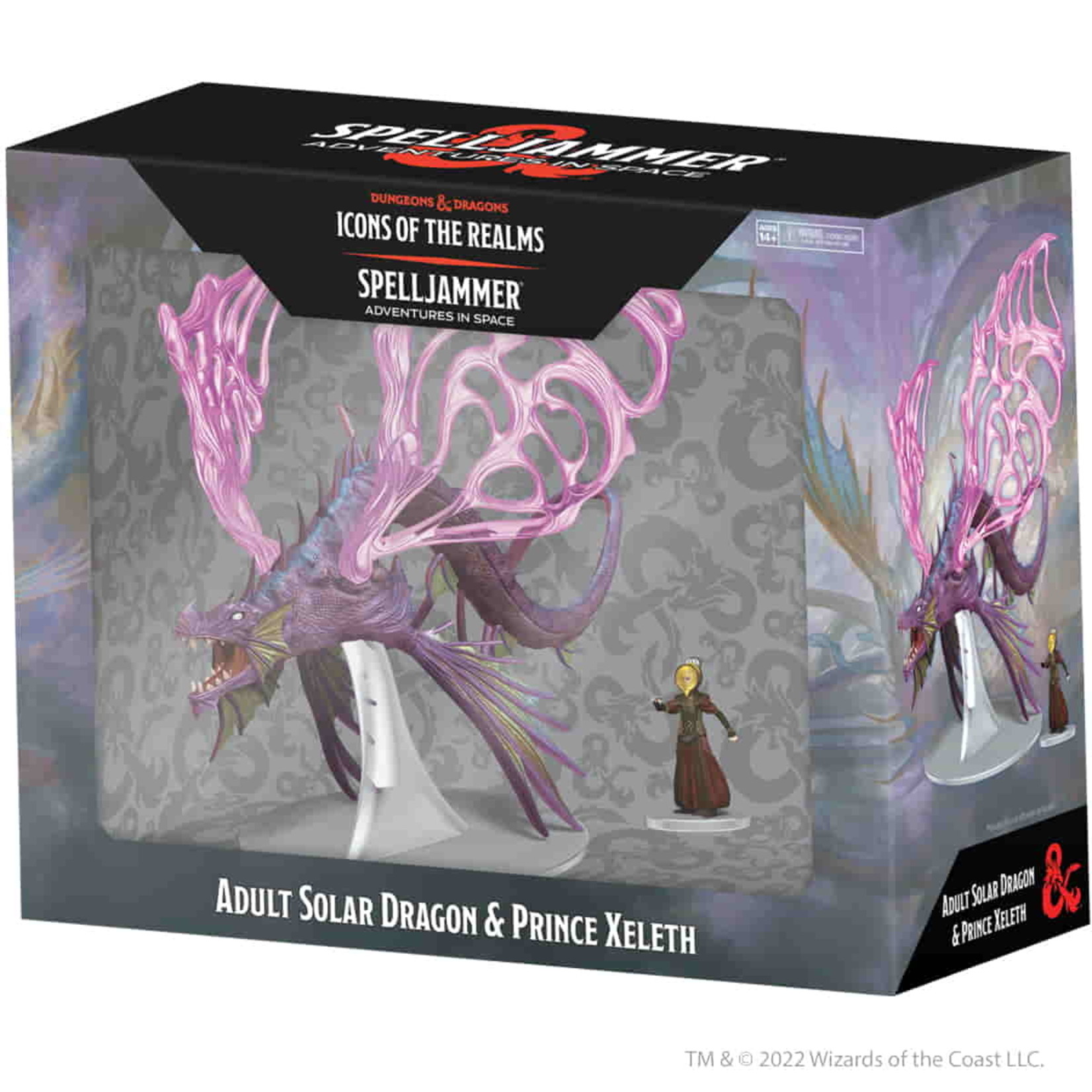 Wiz Kids D&D Prepainted Miniatures: Adult Solar Dragon