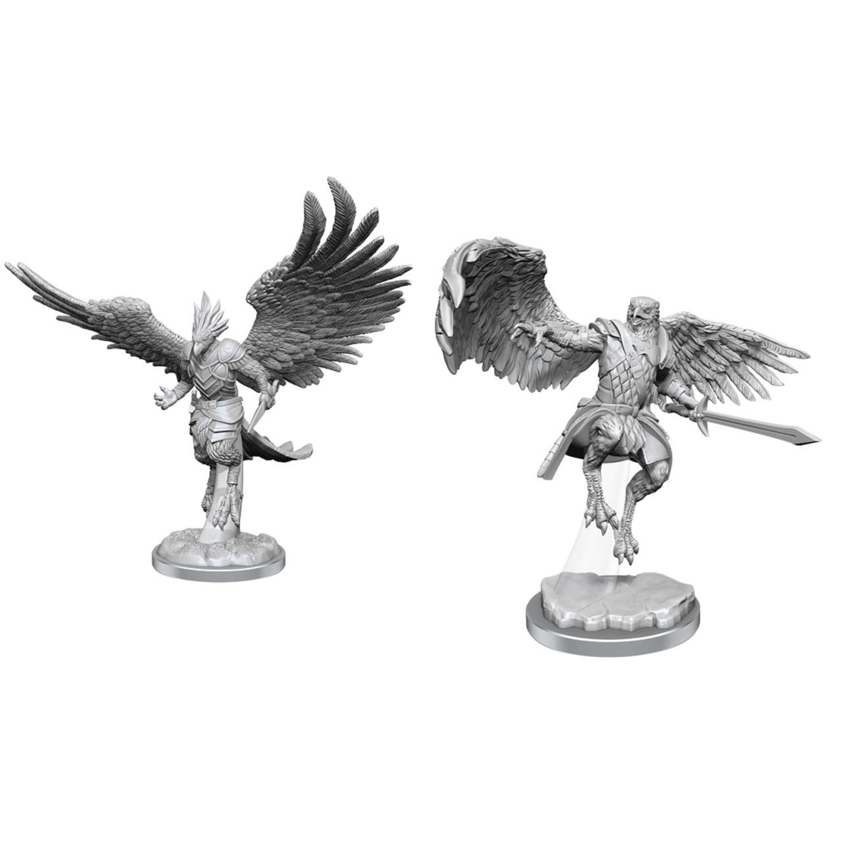 Wiz Kids Unpainted Miniatures: Aarakocra Paladins - D&D - W18