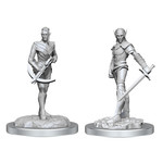 Wiz Kids Unpainted Miniatures: Drow Fighters - D&D - W18