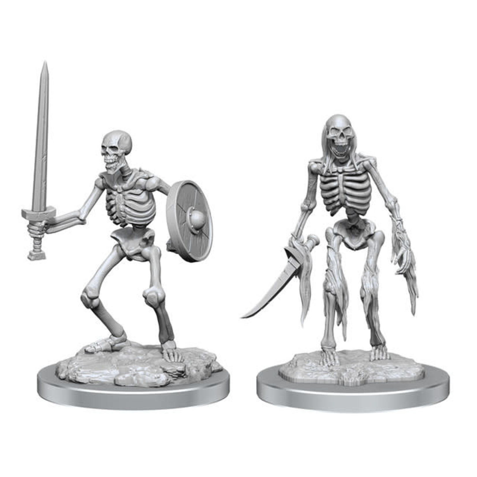Wiz Kids Unpainted Miniatures: Skeletons - DC - W18
