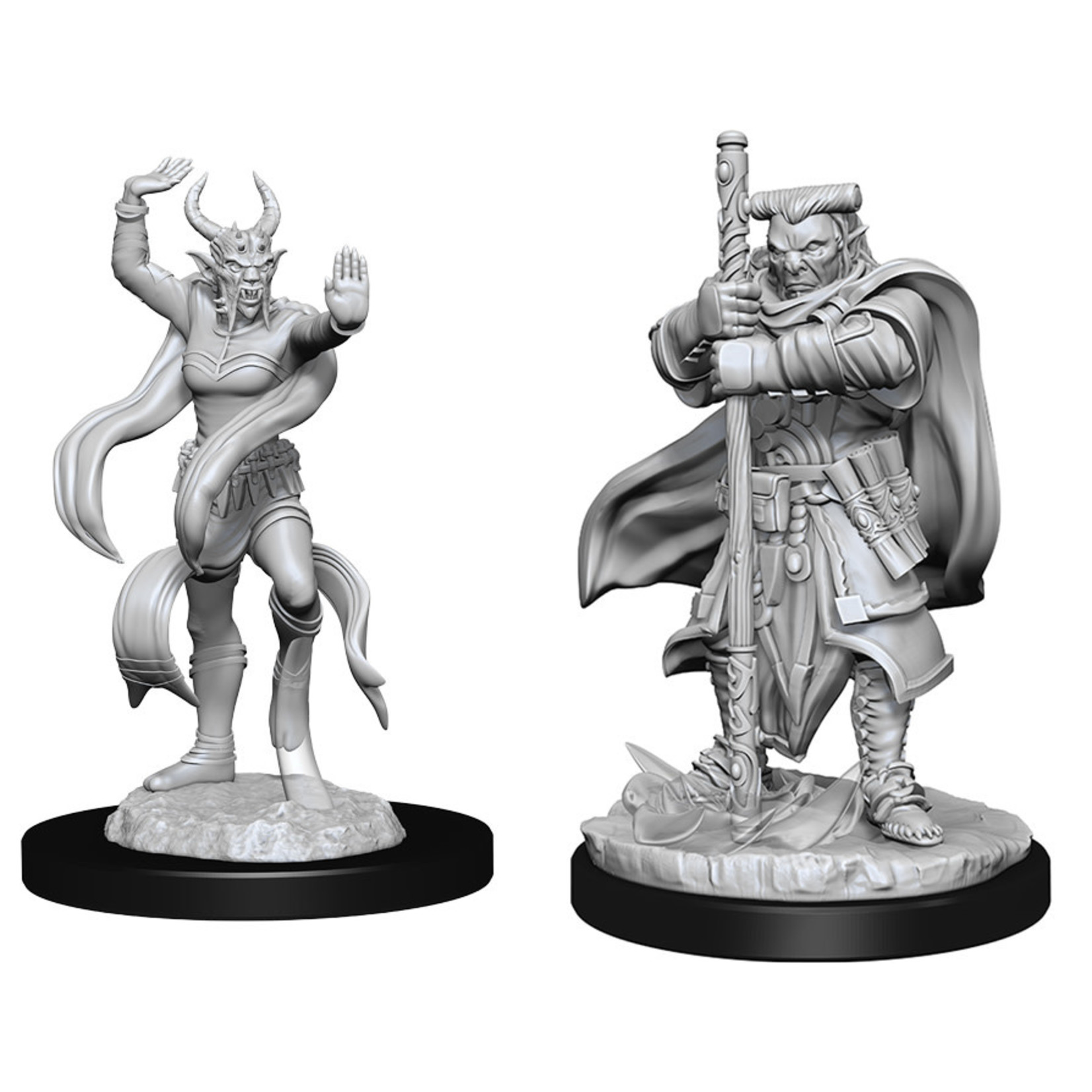 Wiz Kids Unpainted Miniatures: Hobgoblin Devastator & Iron Shadow - D&D - W13