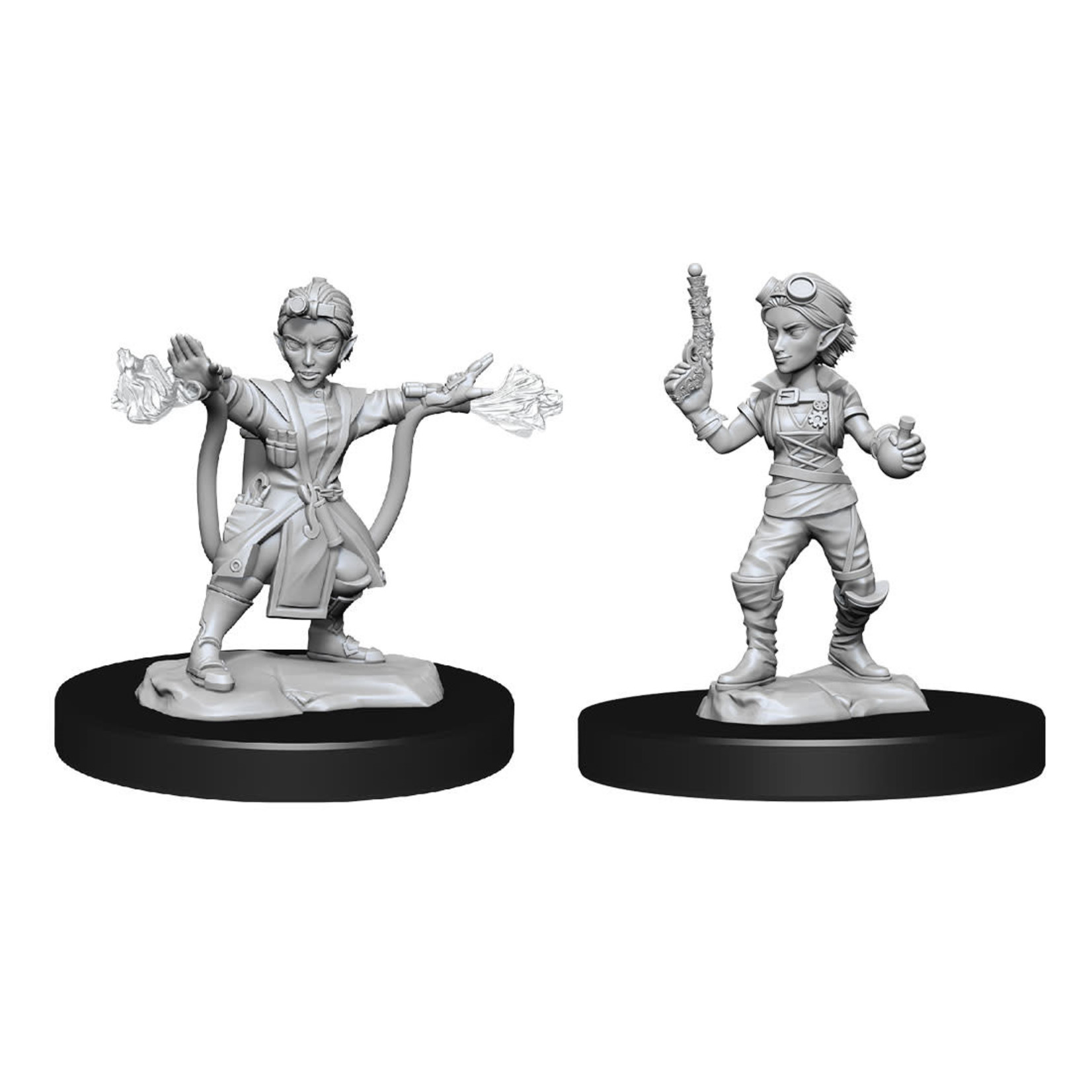Wiz Kids Unpainted Miniatures: Gnome Artificer Female - D&D - W14