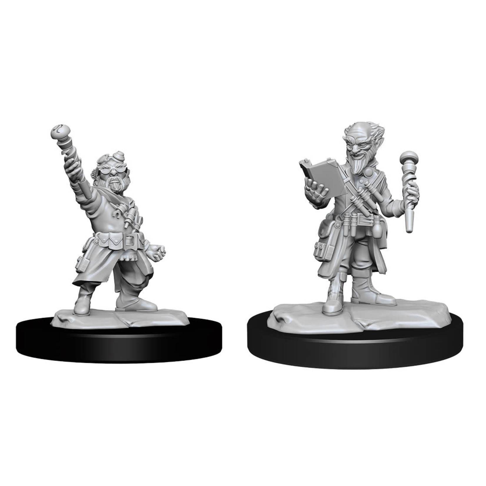 Wiz Kids Unpainted Miniatures: Gnome Artificer Male - D&D - W14