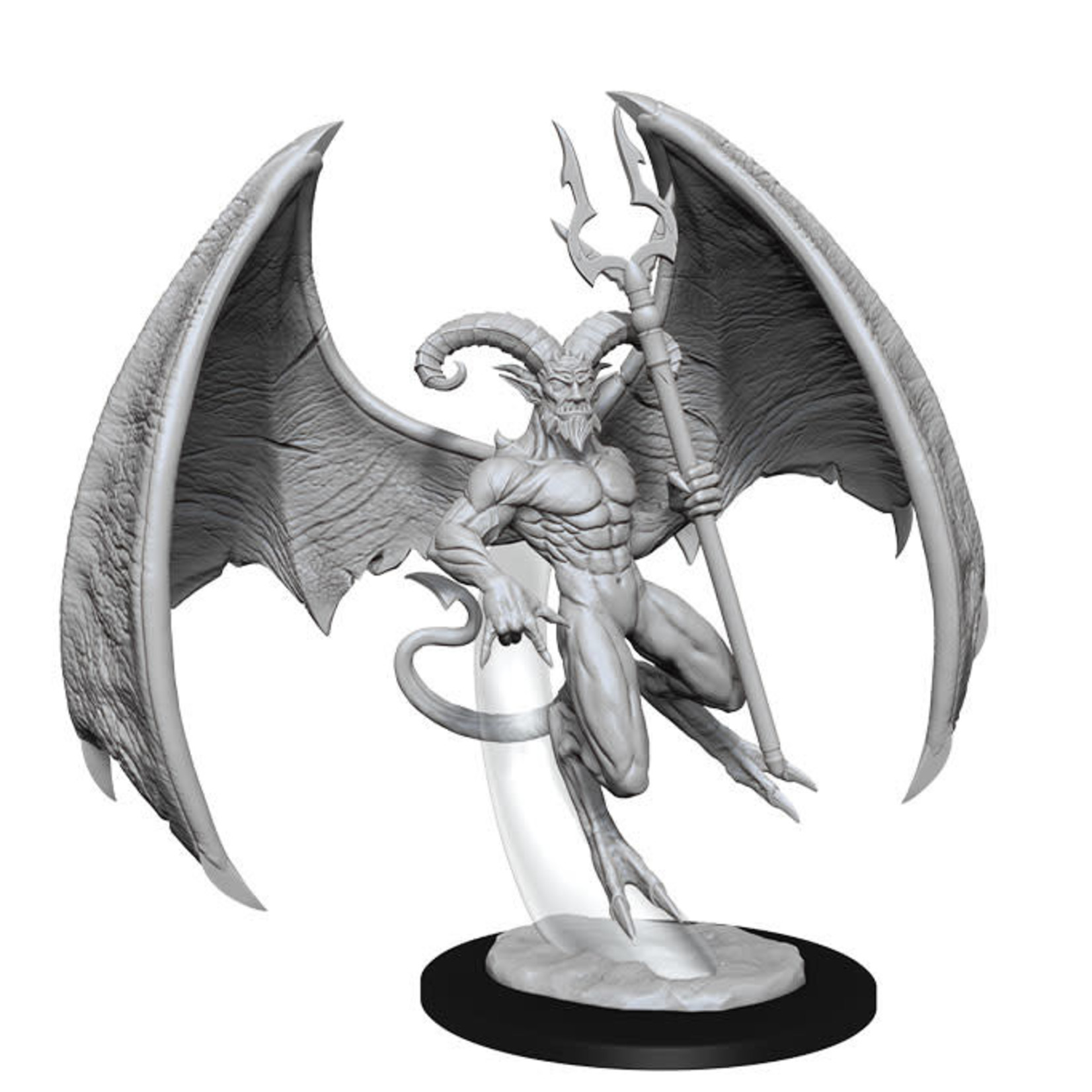 Wiz Kids Unpainted Miniatures: Horned Devil - D&D - W14