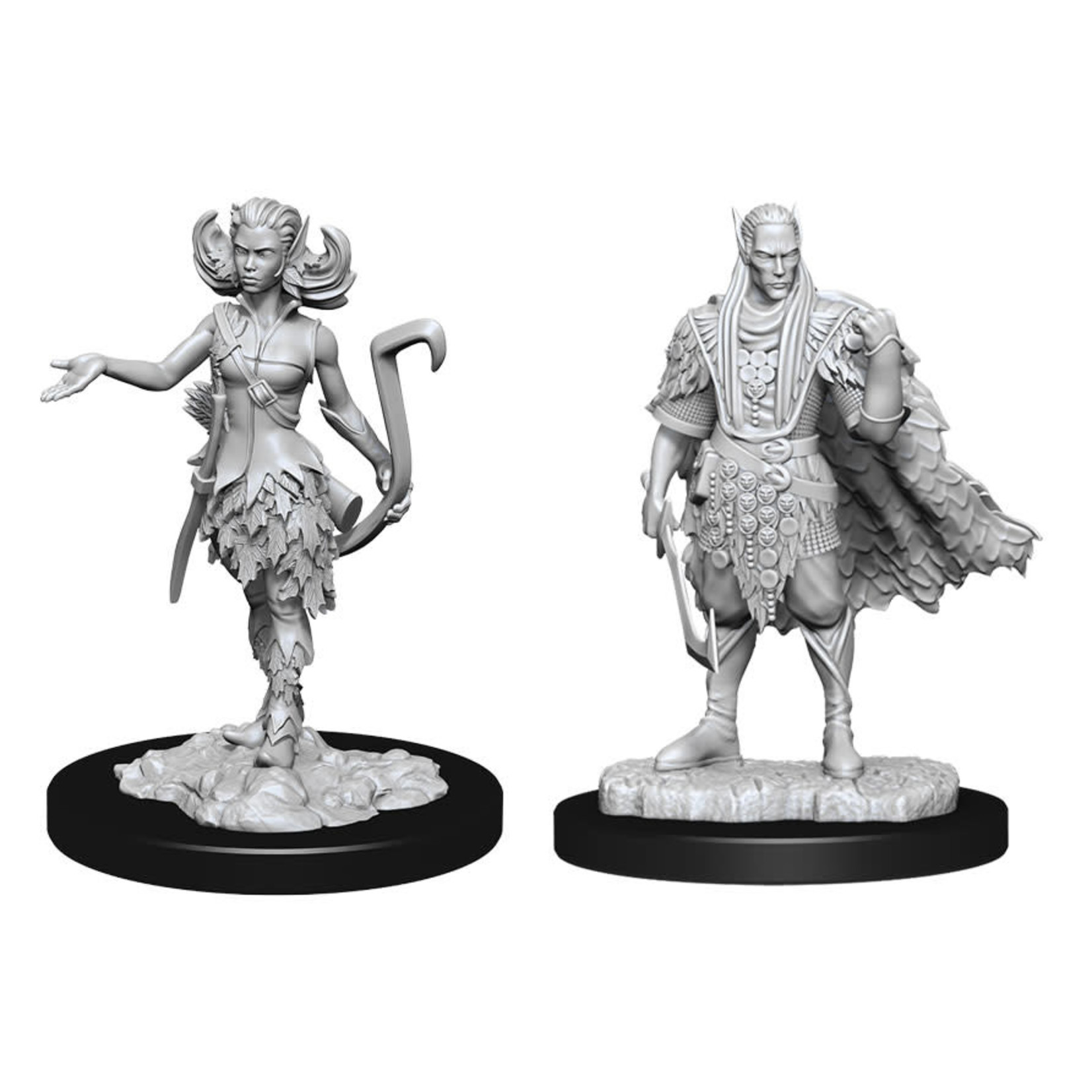 Wiz Kids Unpainted Miniatures: Autumn & Summer Eladrin - D&D - W15
