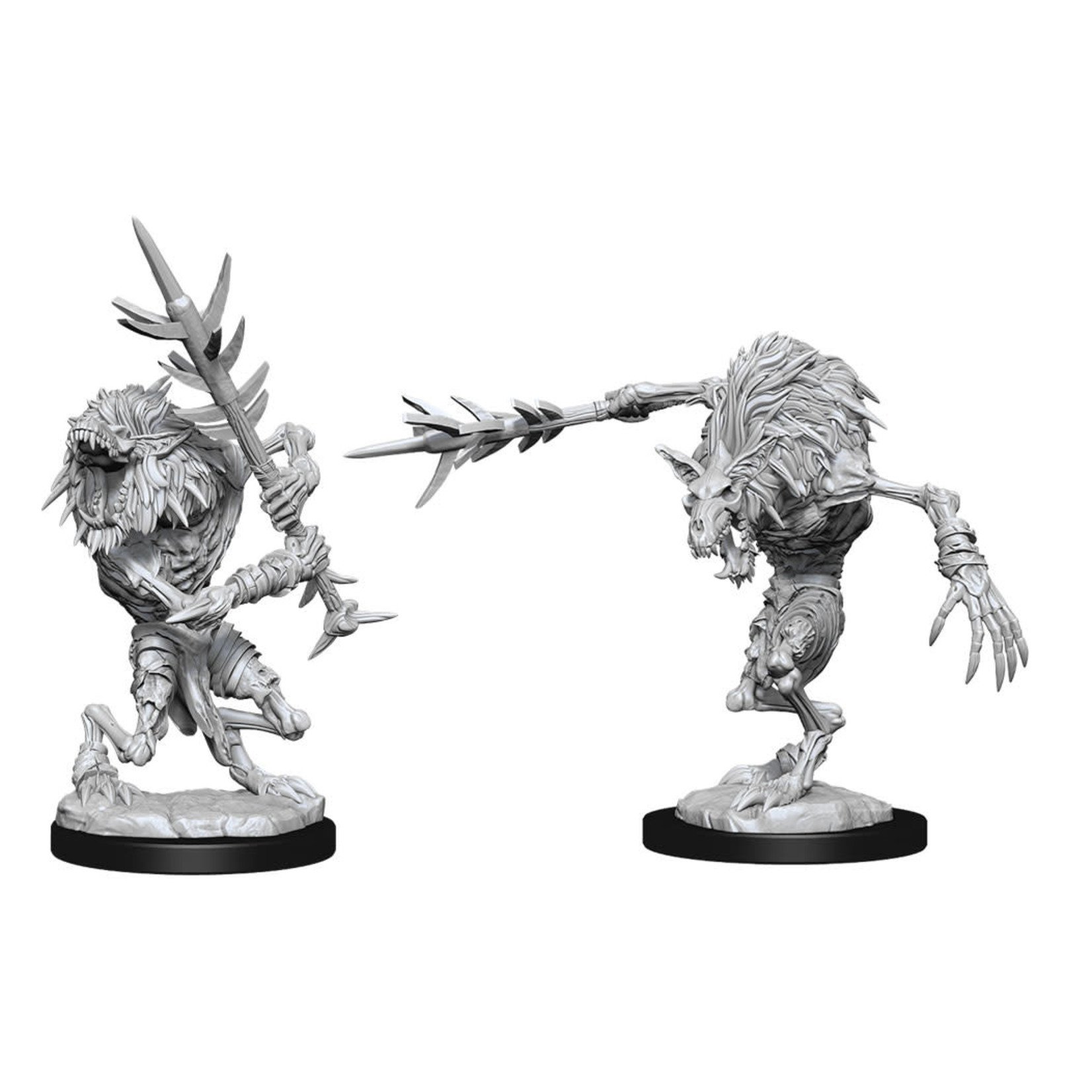 Wiz Kids Unpainted Miniatures: Gnoll Witherlings - D&D - W15