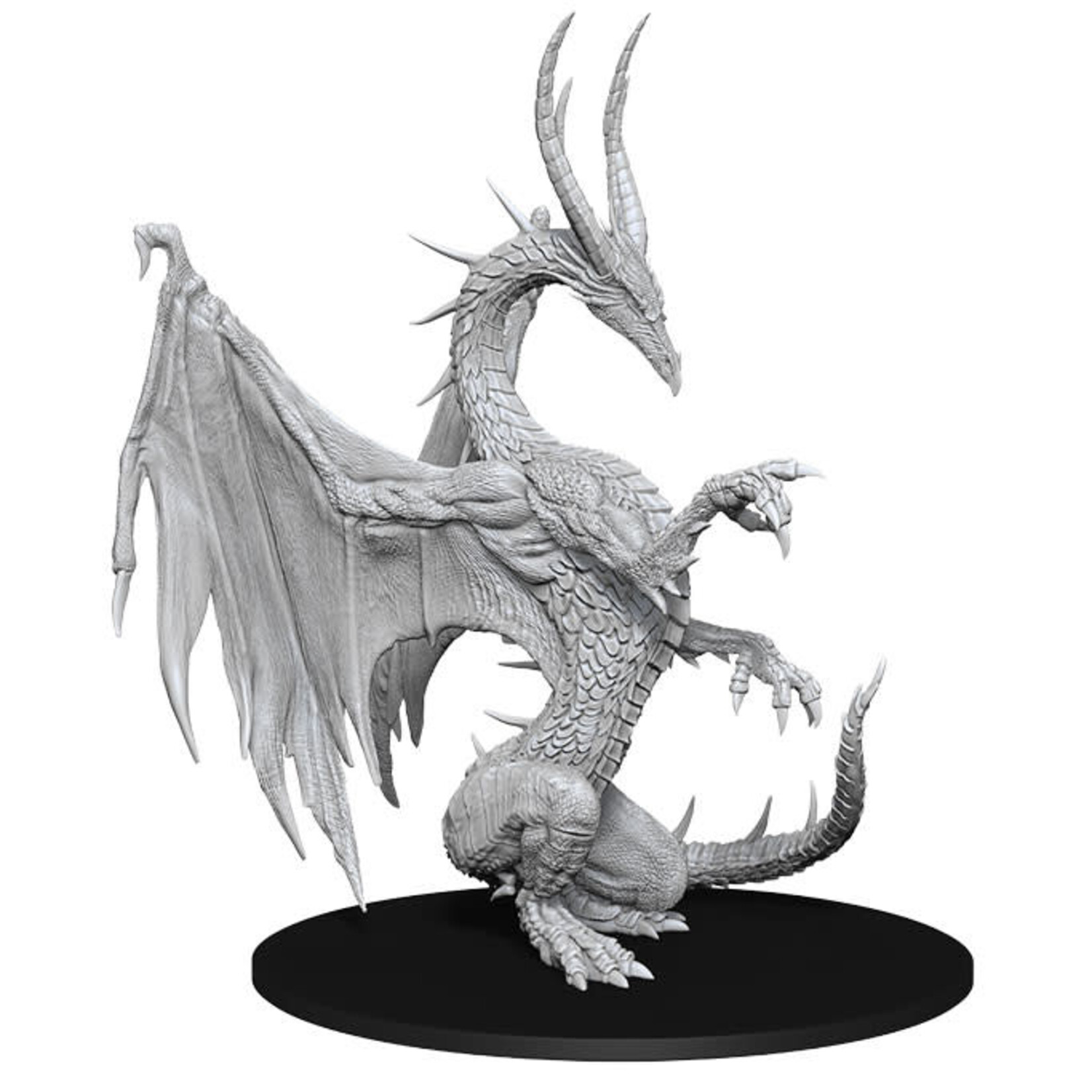 Wiz Kids Unpainted Miniatures: Blue Dragon - PF - W14