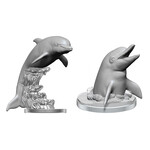 Wiz Kids Unpainted Miniatures: Dolphins - DC - W14
