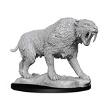 Wiz Kids Unpainted Miniatures: Saber-Toothed Tiger - DC - W14