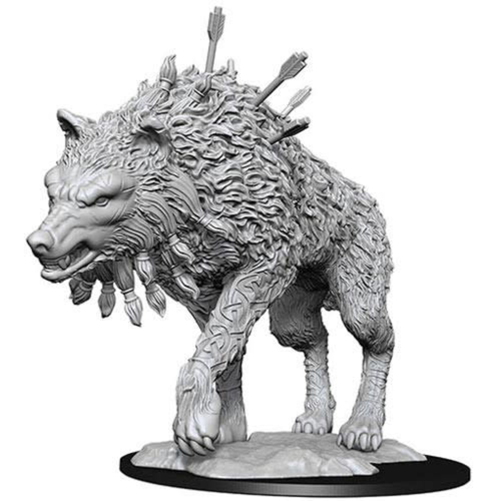 Wiz Kids Unpainted Miniatures: Cosmo Wolf - MTG - W02 (Discontinued)