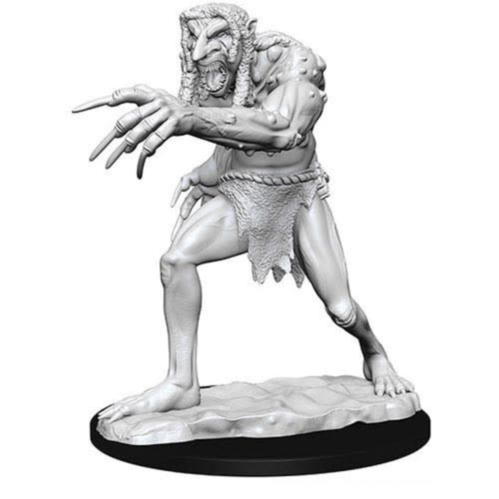 Wiz Kids Unpainted Miniatures: Troll - D&D - W12.5