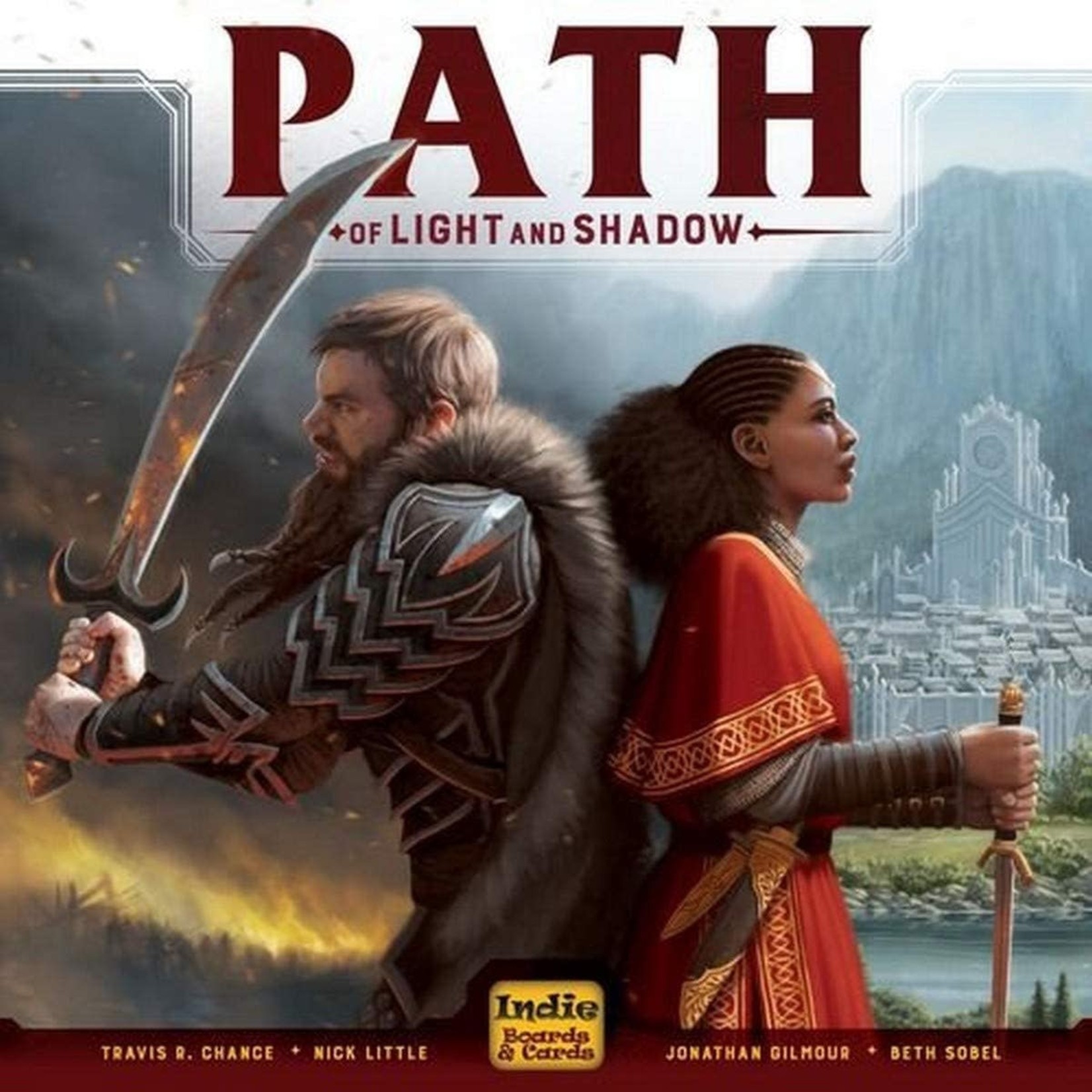 Indie Boards & Cards Path of Light and Shadow Base Game Plus KS Promos