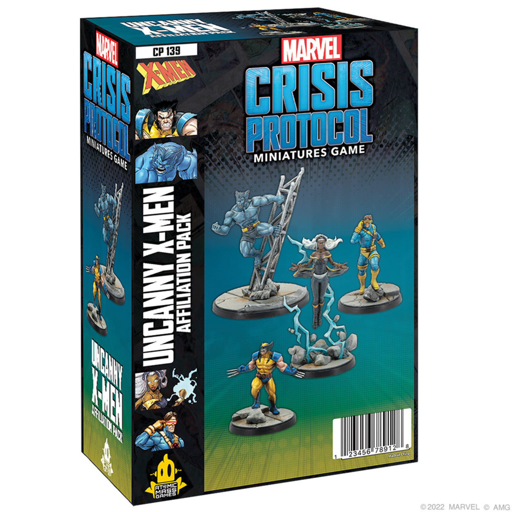 Atomic Mass Games Marvel: Crisis Protocol - Uncanny X-Men Affiliation Pack