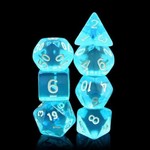 7 Set Polyhedral Dice - Azure Gems