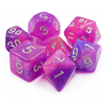 HD Dice 7 Set Polyhedral Dice - Royal Aurora