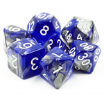 7 Set Polyhedral Dice - Cold Iron