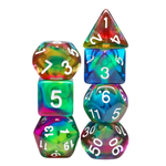 7 Set Polyhedral Dice - Colorful Wind