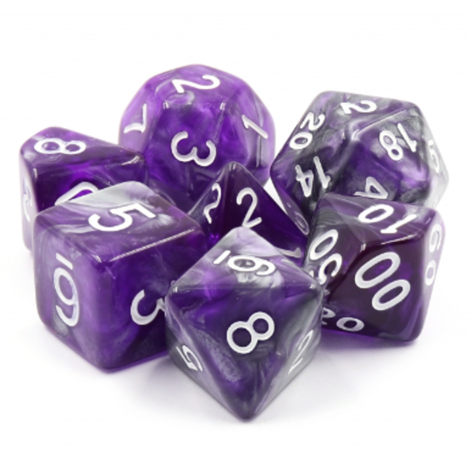 HD Dice 7 Set Polyhedral Dice - Dark Crystal