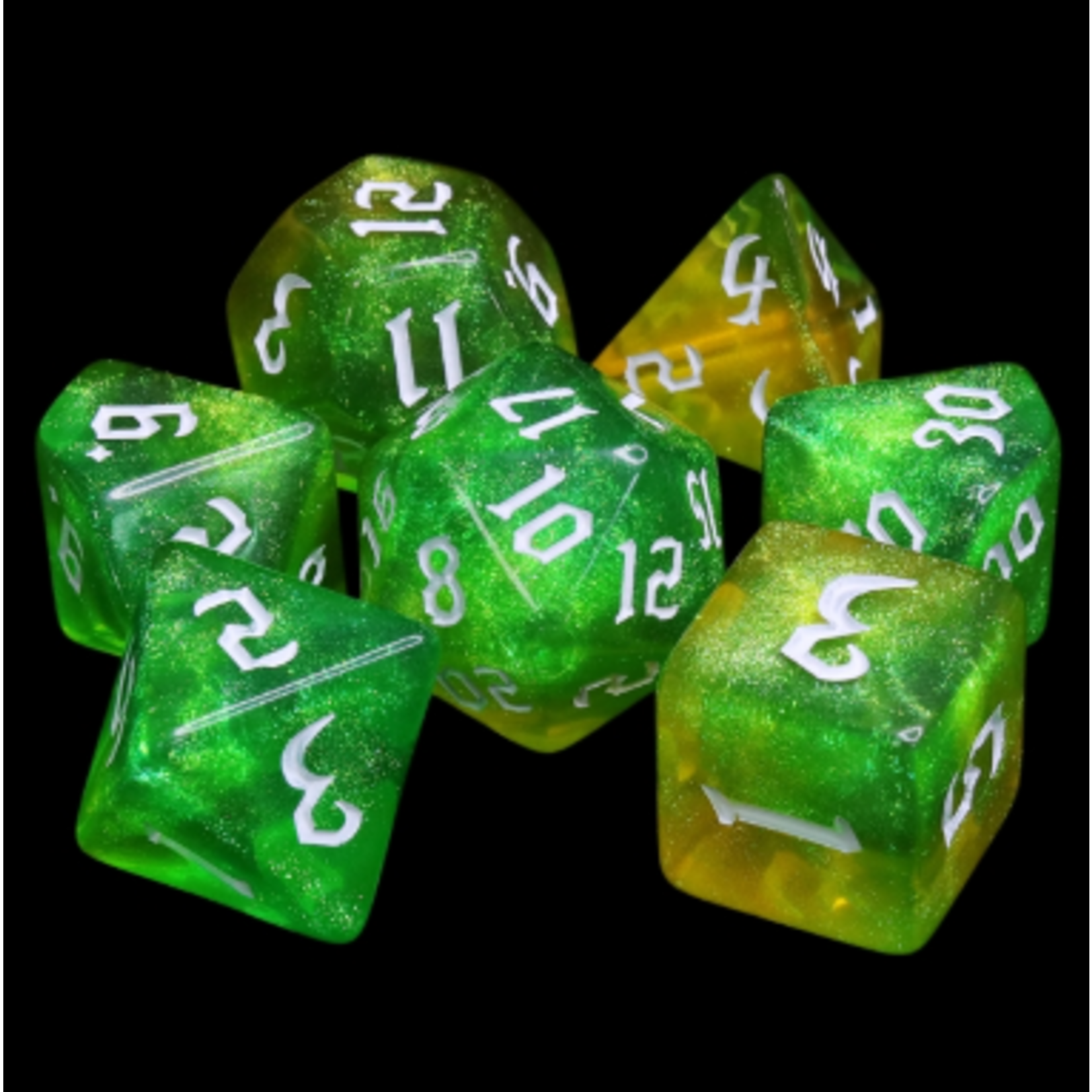 7 Set Polyhedral Dice - Fairy Tinker