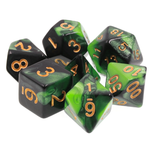 7 Set Polyhedral Dice - Lakebed