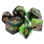 HD Dice 7 Set Polyhedral Dice - Lakebed