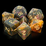 HD Dice 7 Set Polyhedral Dice - Nightingale
