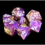 7 Set Polyhedral Dice - Royal Purple