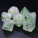 7 Set Polyhedral Dice - The Chaos Green