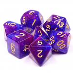 HD Dice 7 Set Polyhedral Dice - Thousand Stars
