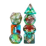 7 Set Polyhedral Dice - Wind Elves