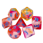 7 Set Polyhedral Dice - Zinnia Fairy
