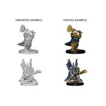 Wiz Kids Unpainted Miniatures: Dwarf Paladin Male - D&D - W04