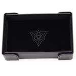 Die Hard Dice Magnetic Rectangle Folding Dice Tray - Black