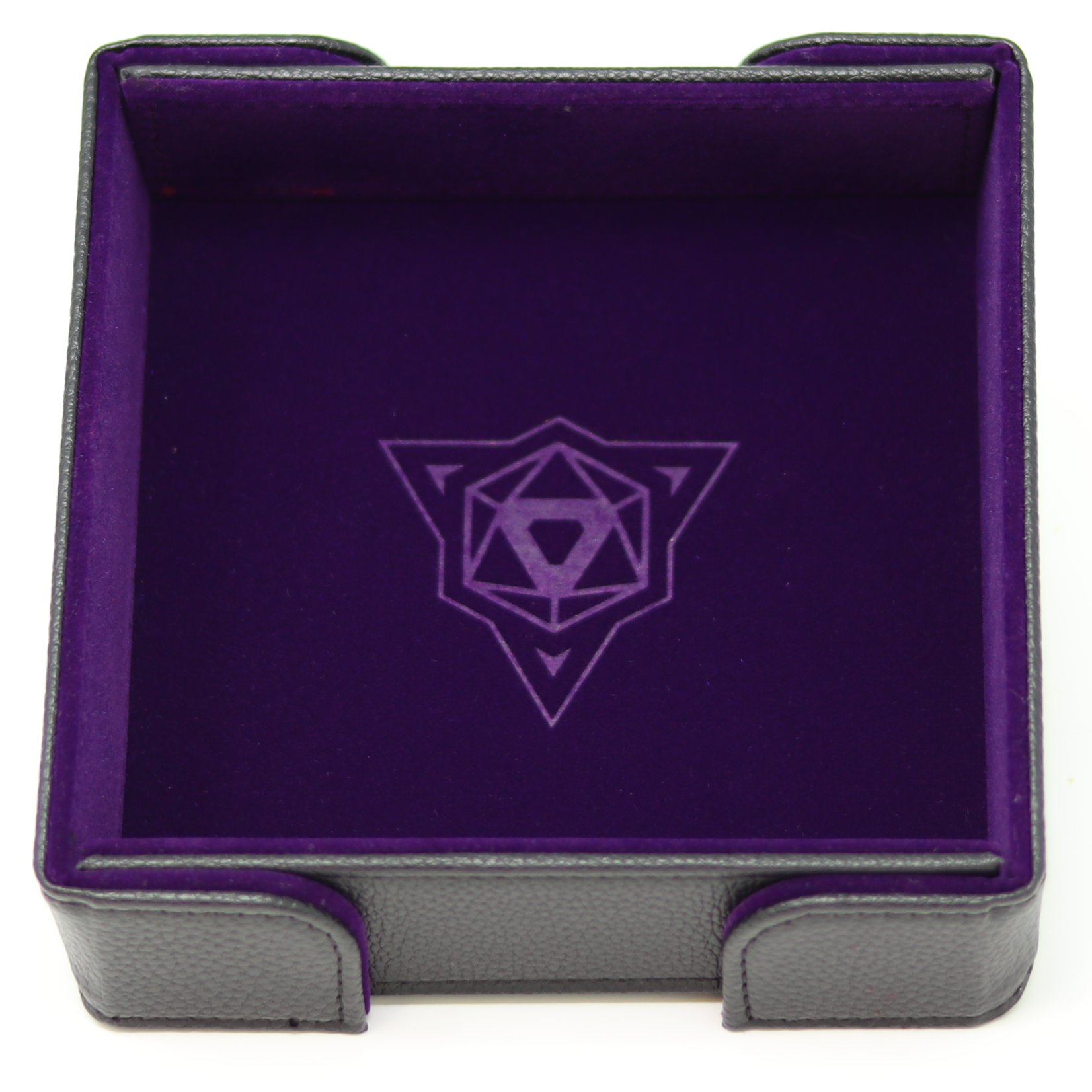 Die Hard Dice Die Hard - Magnetic Square Folding Dice Tray - Purple