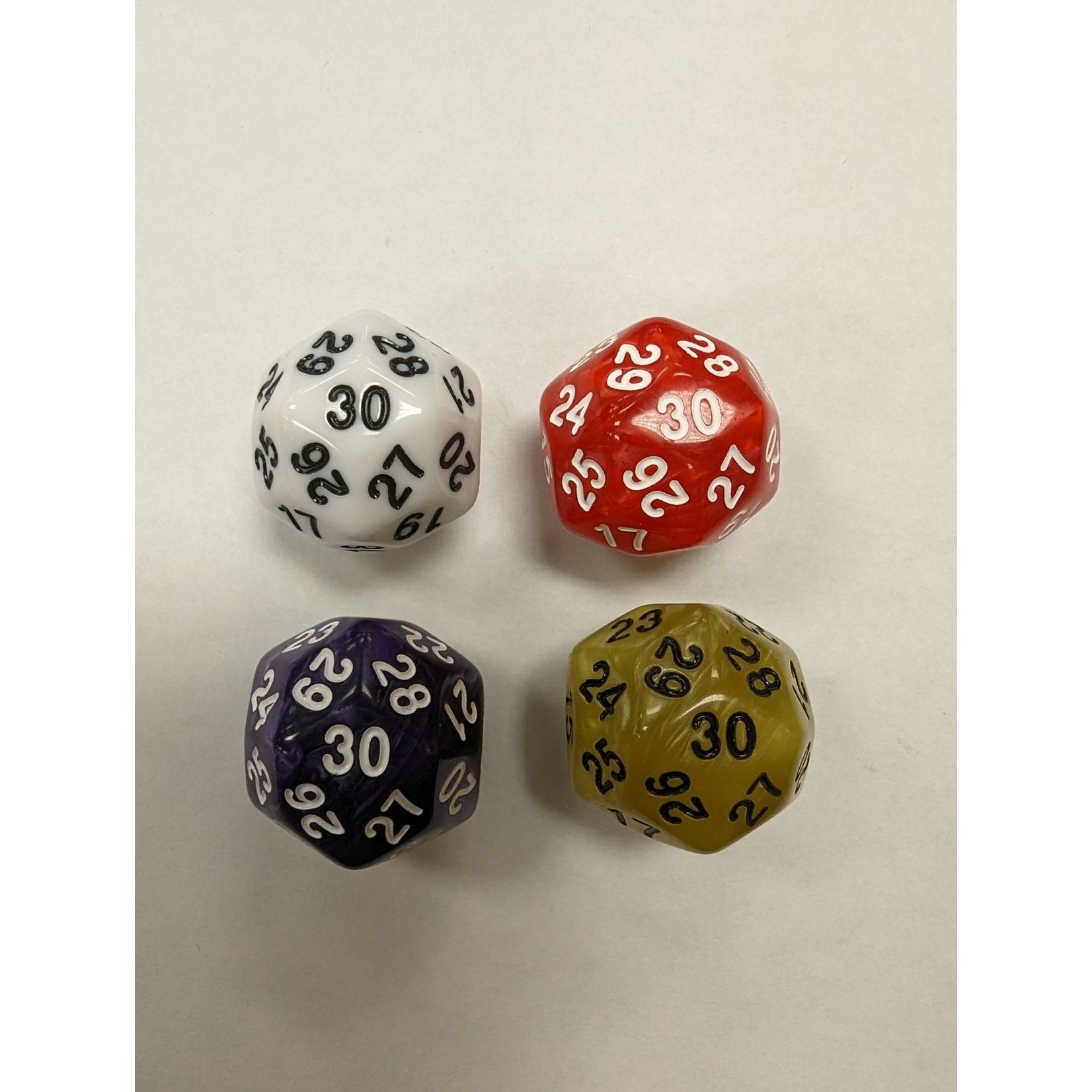 HD Dice 25mm D30 - Assorted Colors