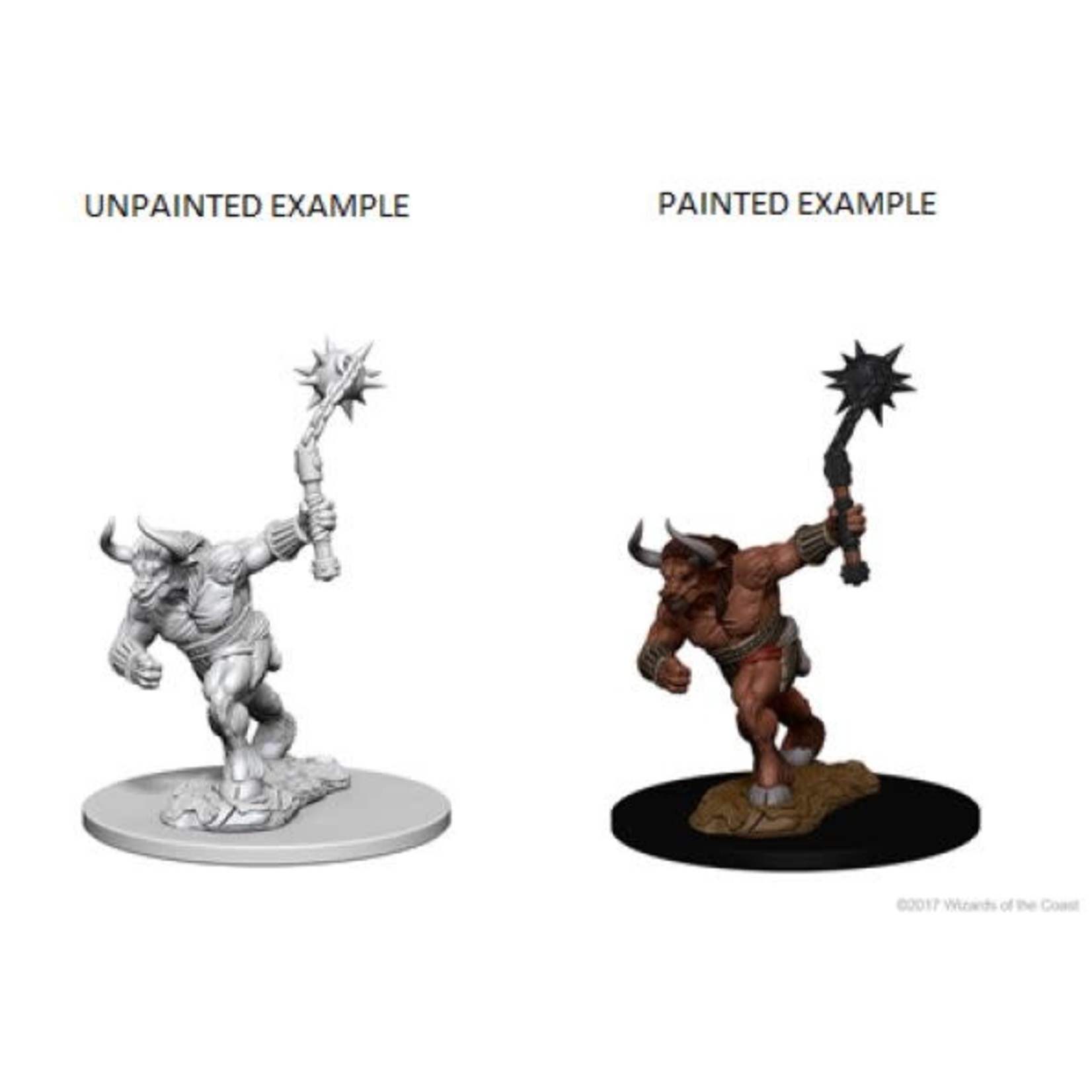 Wiz Kids Unpainted Miniatures: Minotaur - D&D - W02