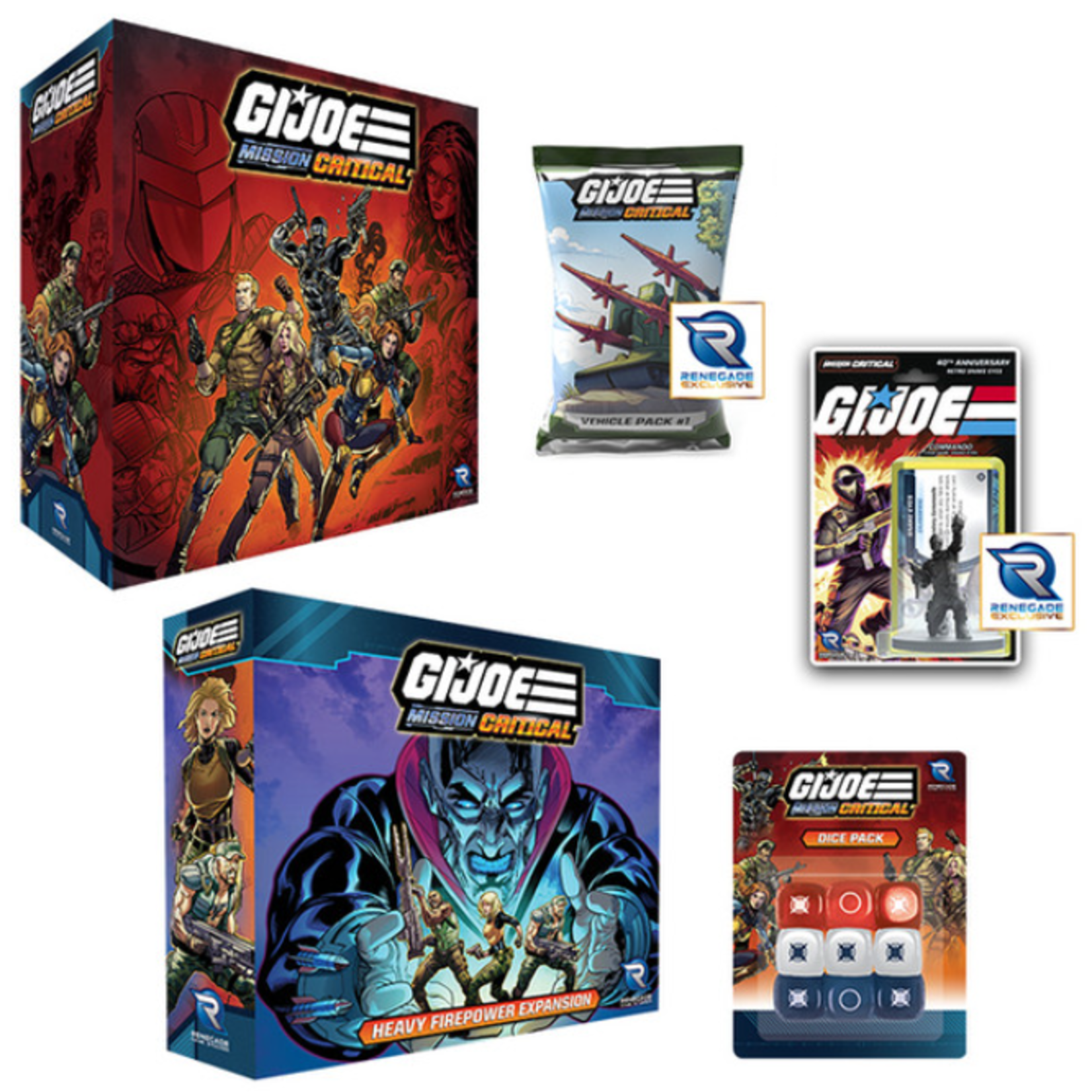 Renegade G.I. Joe Mission Critical Kickstarter Bundle