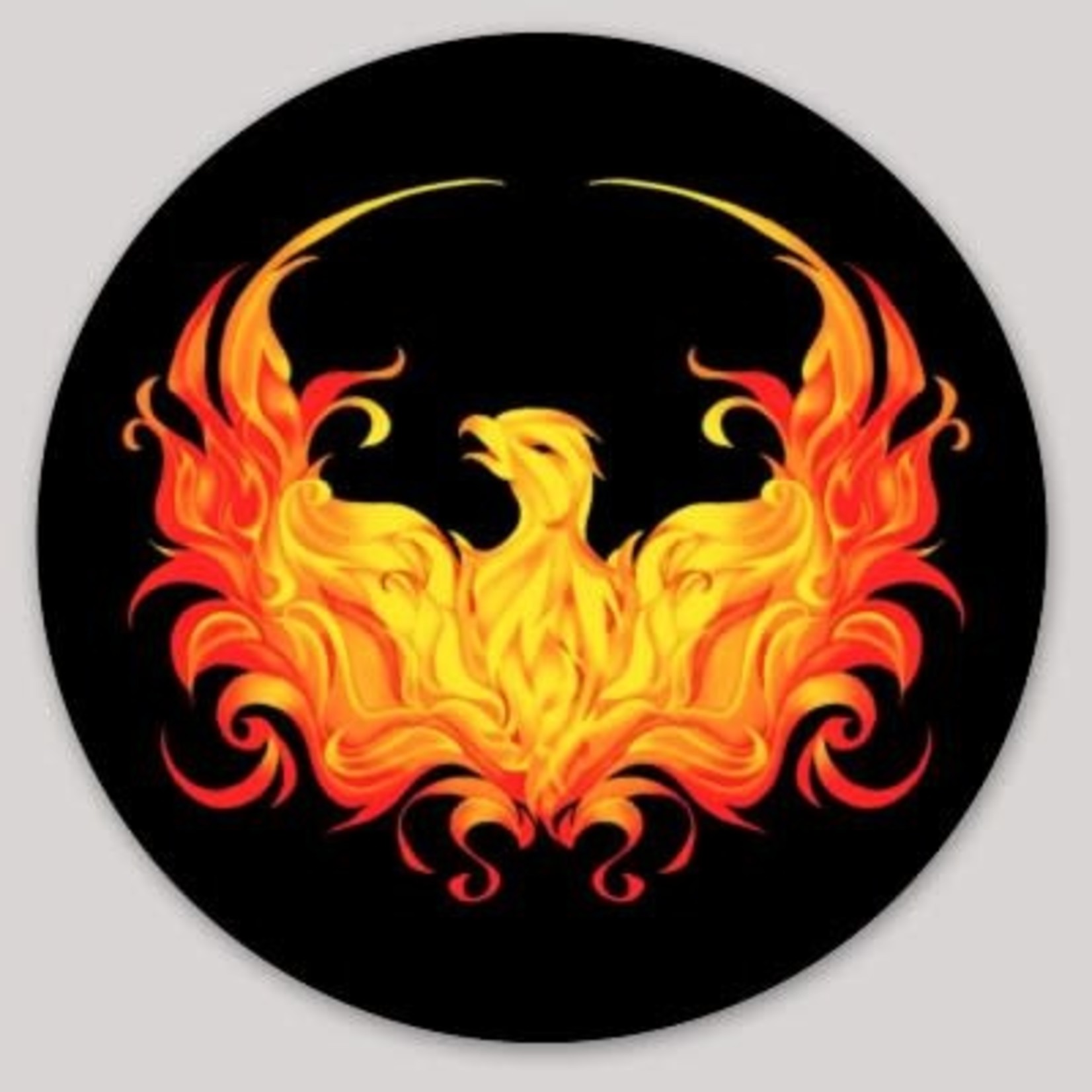 Phoenix Fire Games Phoenix Logo Sticker - Water Bottle Safe Vinyl 3"