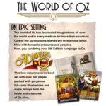 Double Critical D&D 5e: Adventures in Oz Campaign Setting Bundle